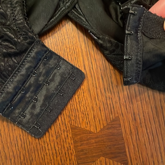 Wacoal 855367 42DDD 42F Jacquard Underwire Bra Black - Picture 6 of 6